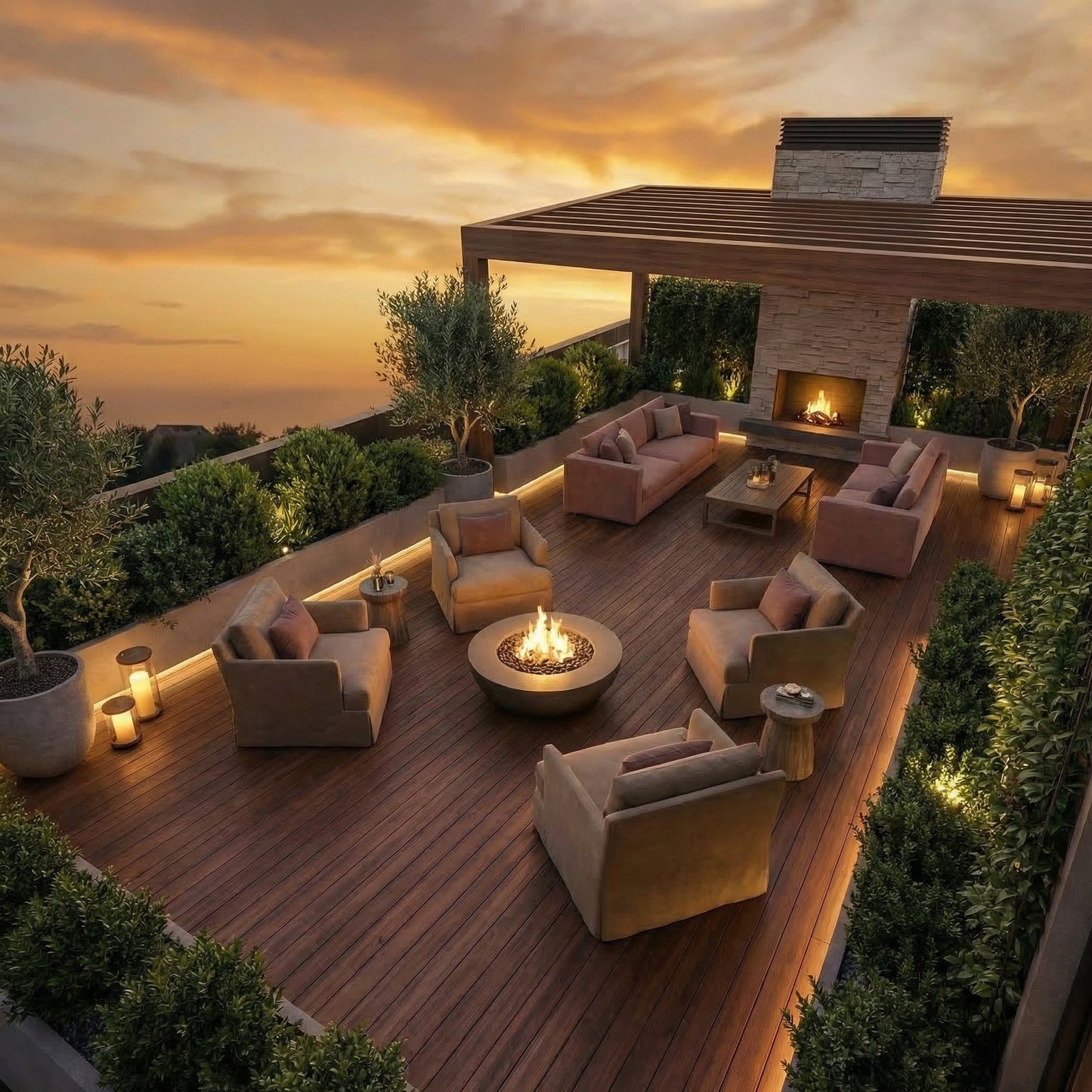 Cozy Outdoor Terrace