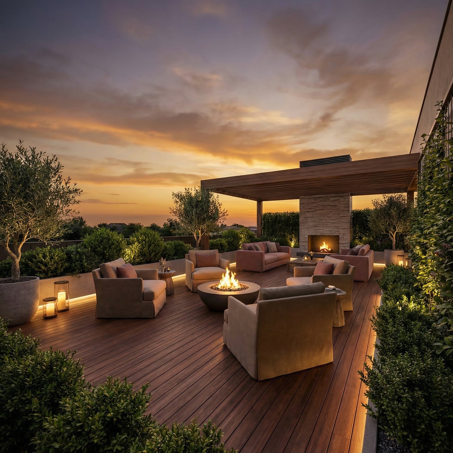 Cozy Outdoor Terrace