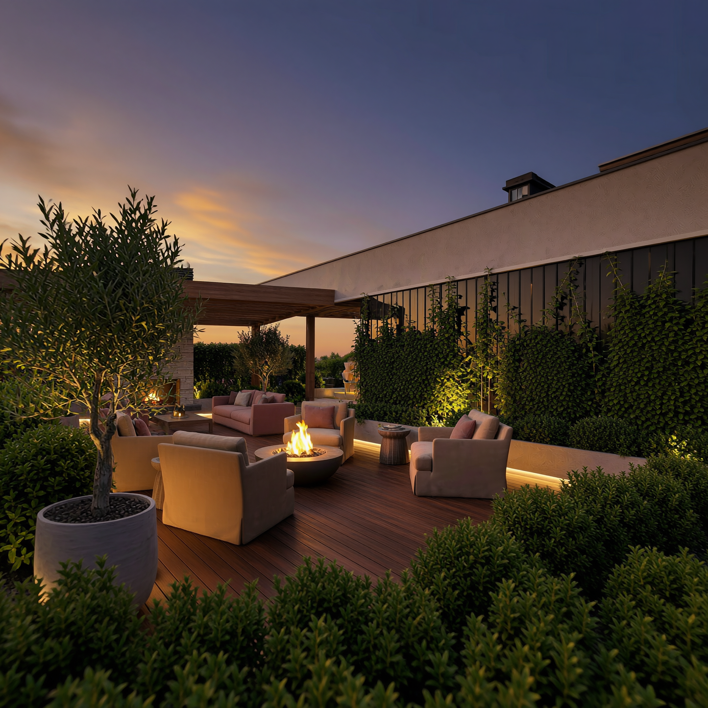 Cozy Outdoor Terrace