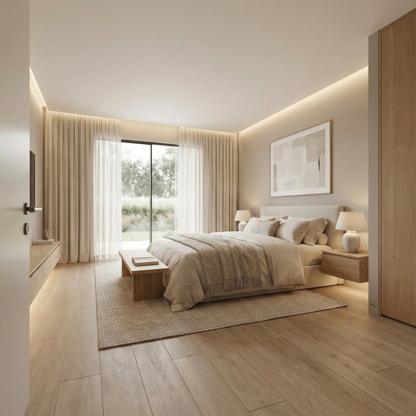 Light Taupe Minimalist