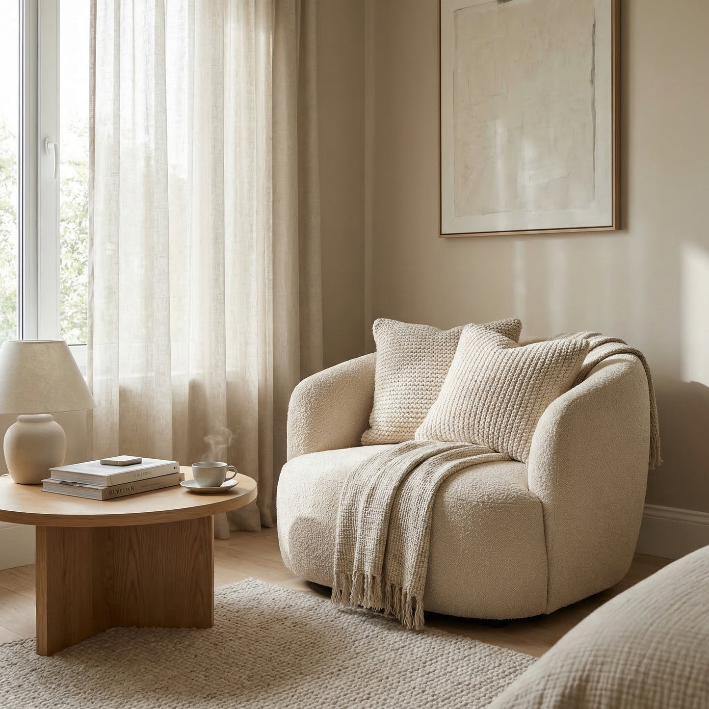 Light Taupe Minimalist