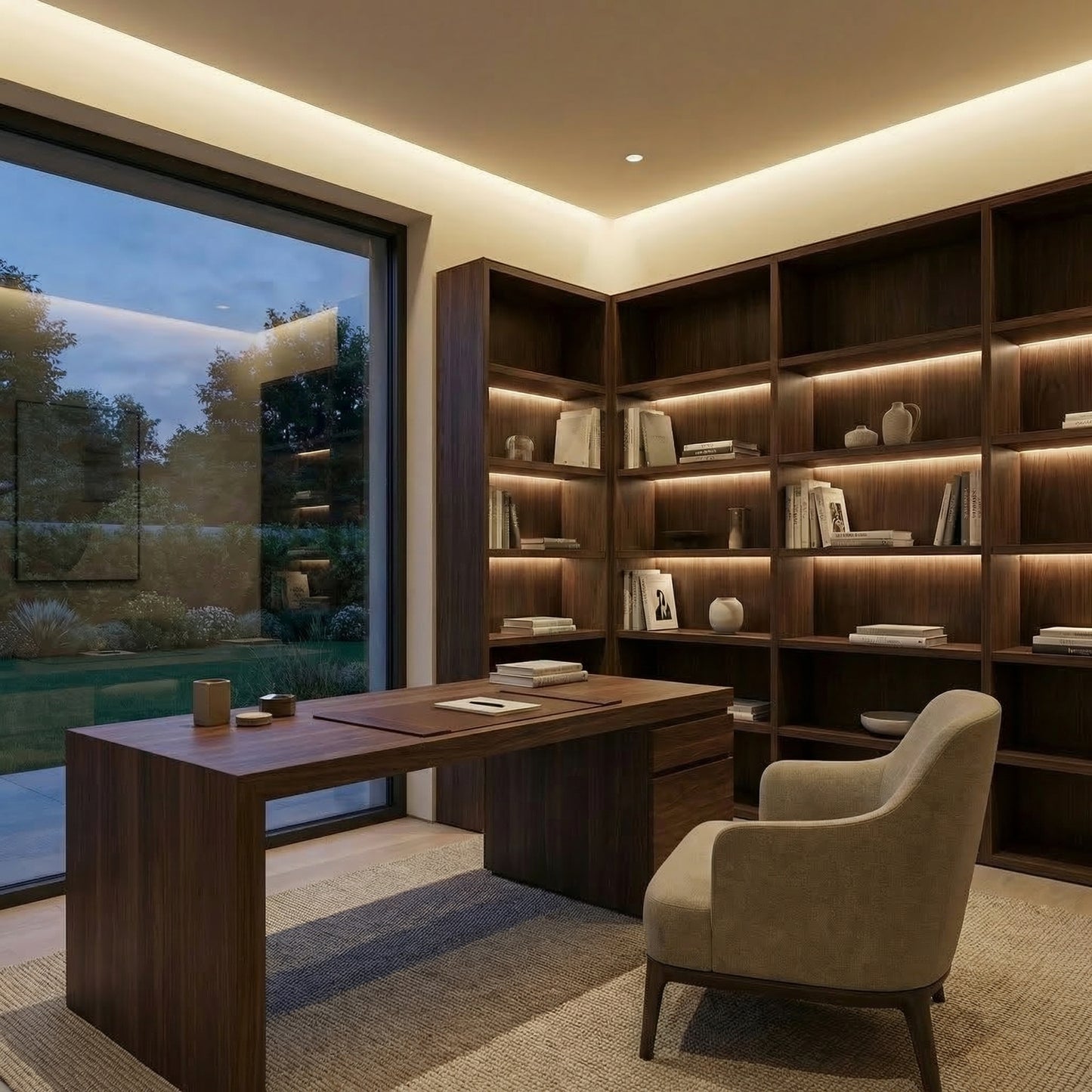 Executive Chocolate Desk Office