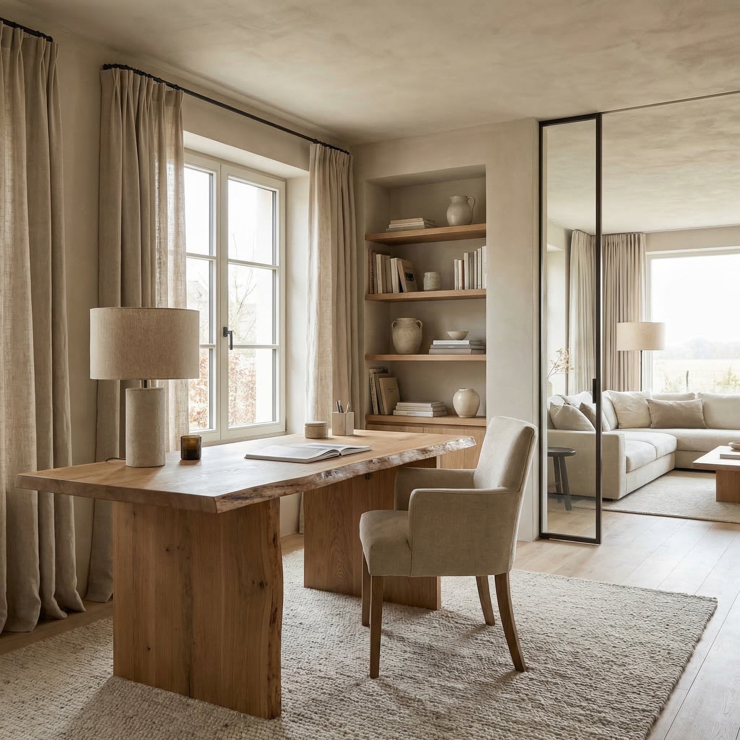 Balanced Modern Workspace