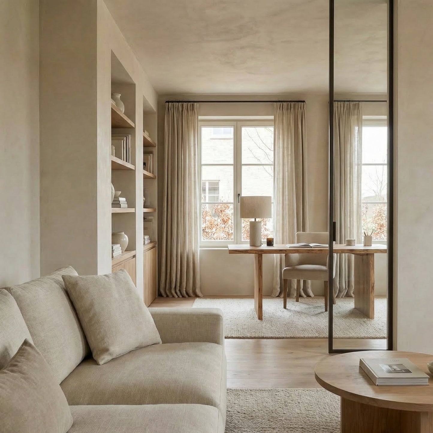 Balanced Modern Workspace